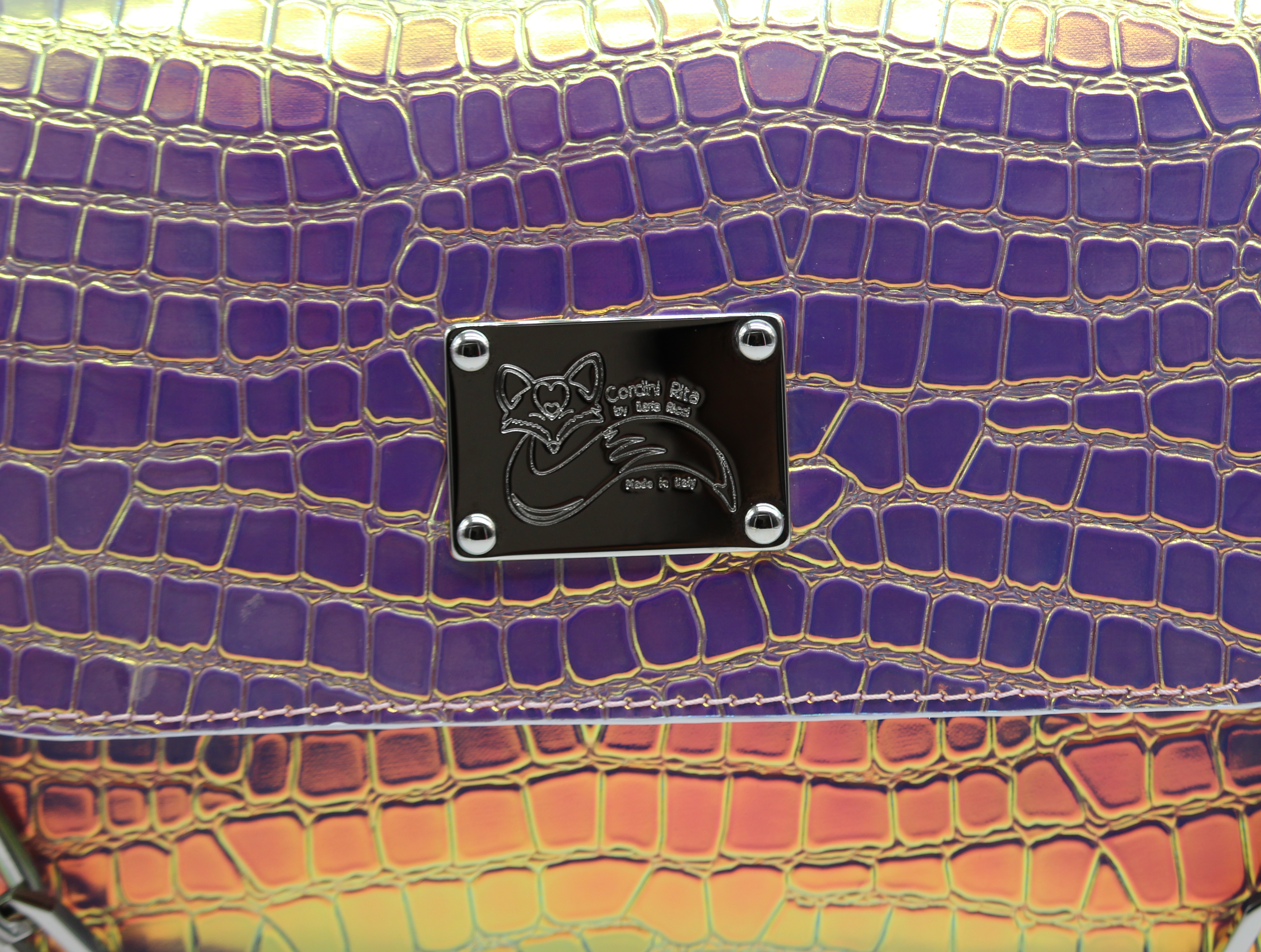 Borsa Audrey Cocco Specchiato