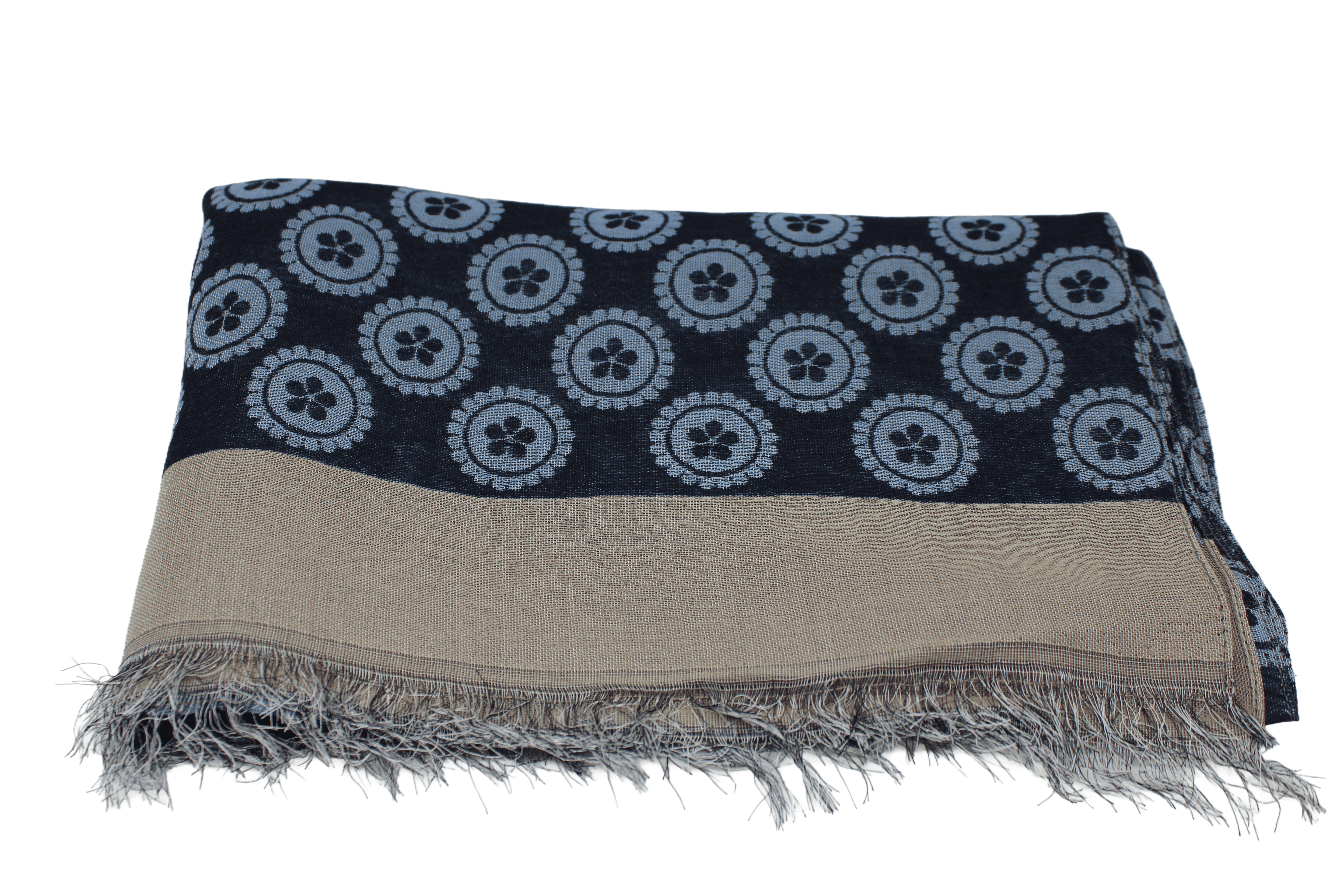 Sciarpa uomo in modal e cotone