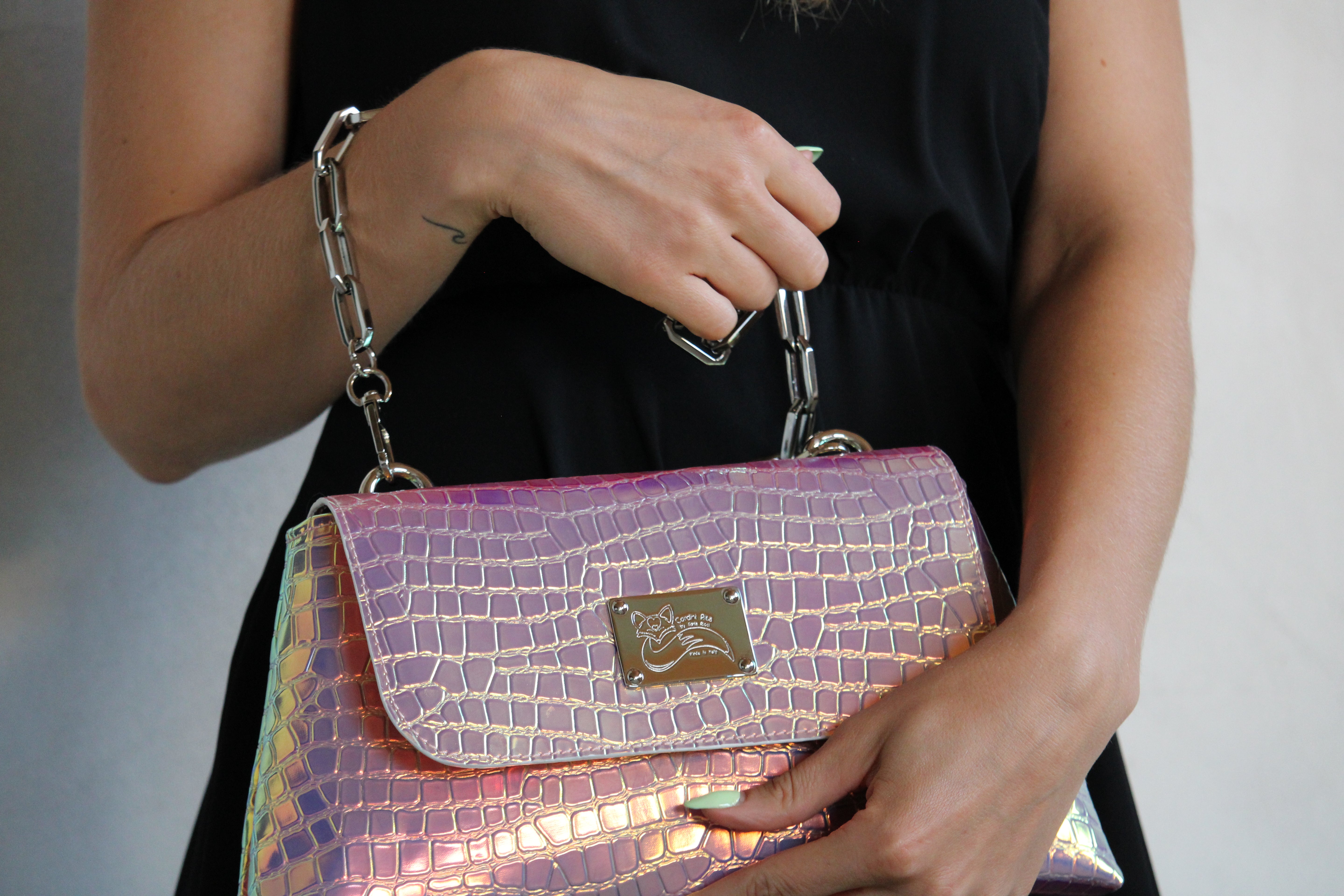 Borsa Audrey Cocco Specchiato
