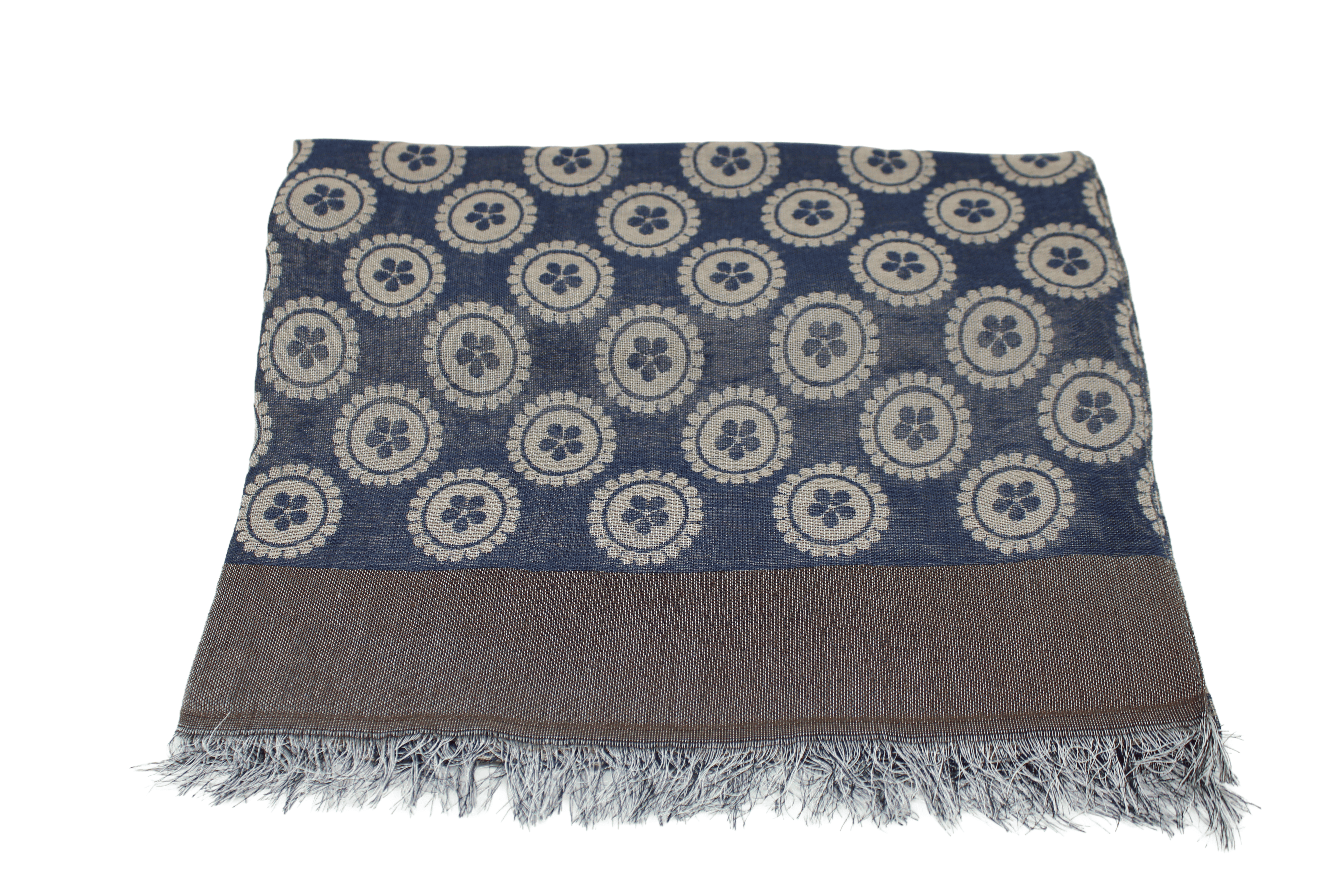 Sciarpa uomo in modal e cotone